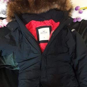 Hollister coat size medium